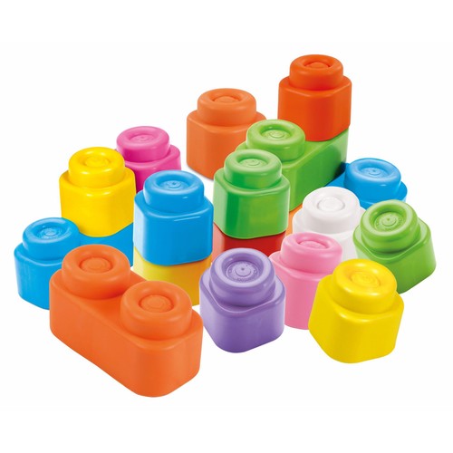 Clementoni Soft Clemmy Touch & Play Soft Blocks Bag