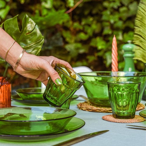 Duralex Picardie Jungle Green Tumbler Set 250ml