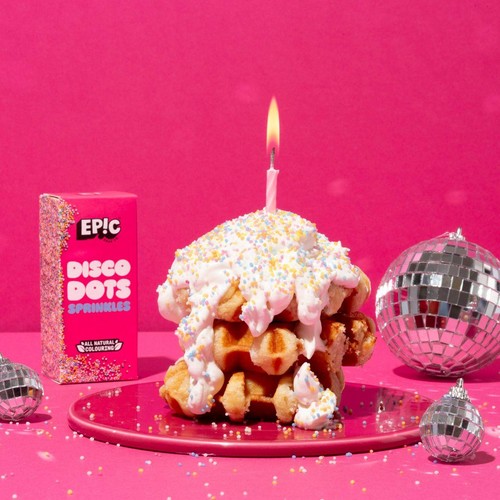 Epic Disco Dots Cake Sprinkles