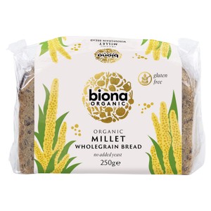 Biona Organic Gluten Free Millet Wholegrain Bread Loaf