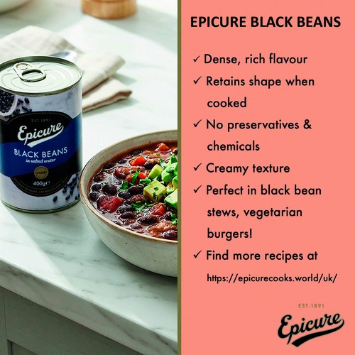 Epicure Black Beans
