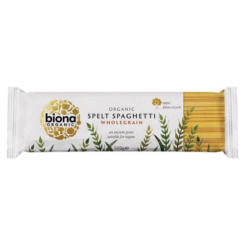 Biona Organic Spelt Wholegrain Spaghetti Pasta
