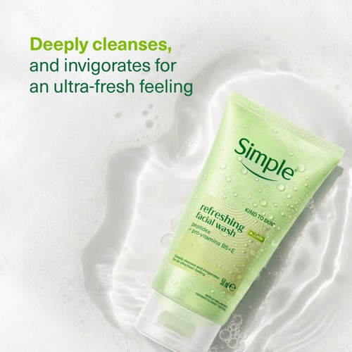 Simple Kind to Skin Refreshing Facial Gel Wash