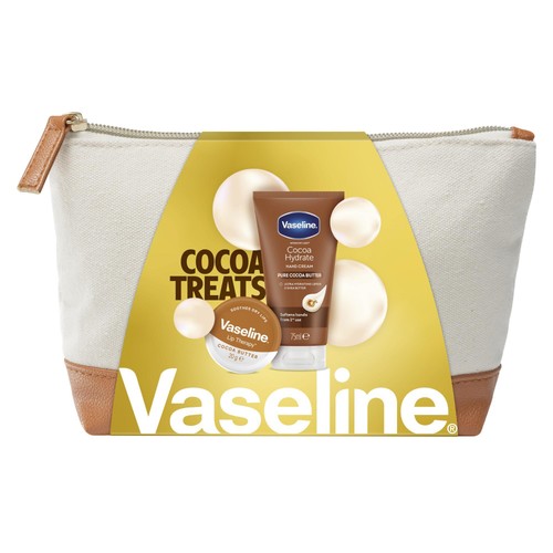 Vaseline Cocoa Treats Beauty Bag Gift