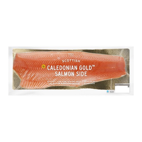 M&S Scottish Boneless Salmon Side