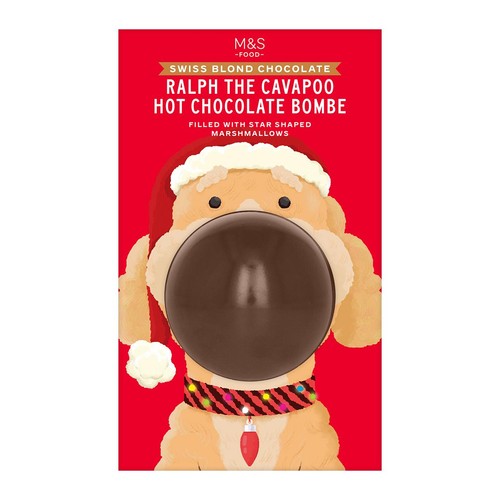 M&S Ralph Hot Chocolate Bombe