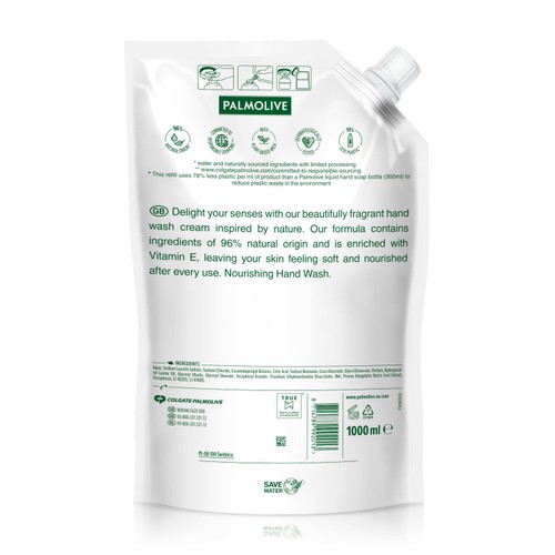 Palmolive Plant Based Milk & Honey Handwash Soap Refill