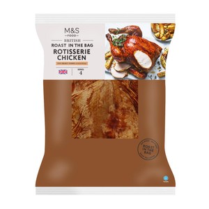 British Ready to Cook Rotisserie Whole Chicken