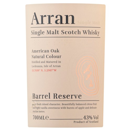 Arran Barrel Reserve Whisky