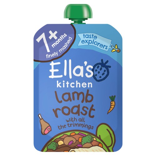 Ella's Kitchen Lamb Roast Baby Food Pouch 7+ Months