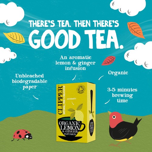 Clipper Organic Lemon & Ginger Infusion