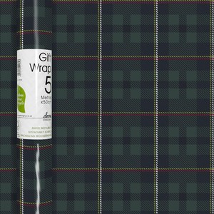 Green Tartan Rollwrap