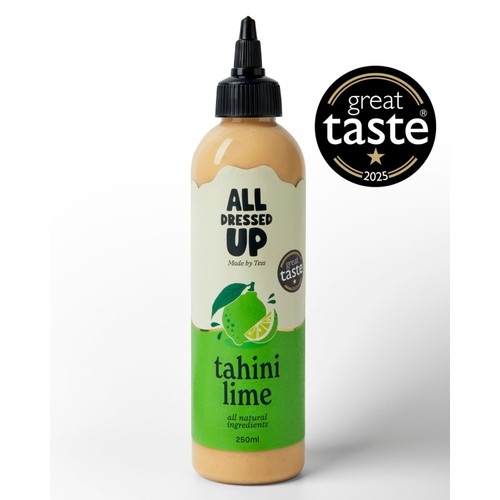 All Dressed Up Tahini & Lime Salad Dressing