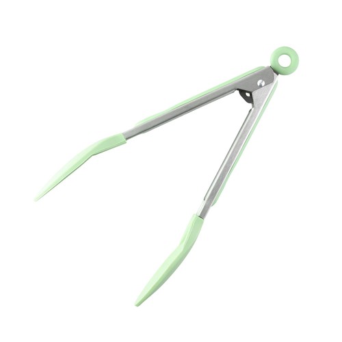 Stainless Steel Tongs, Green