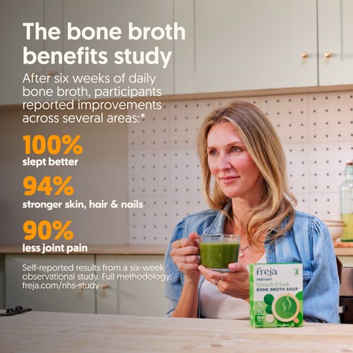 Freja Instant Thai Chicken Bone Broth Soup