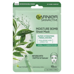 Garnier Moisture Bomb Tissue Mask Green Tea