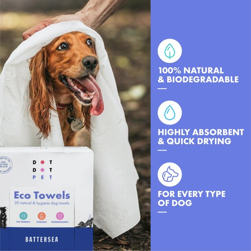 DotDotPet Battersea Eco Dog Towels