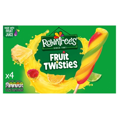 Rowntree's Fruit Twisties Ice Lollies