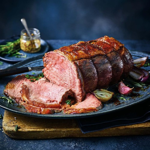 M&S Collection Sirloin Roast with Beef Butters Ocado