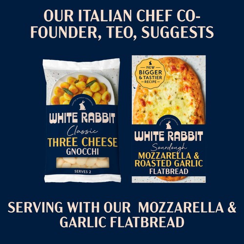 White Rabbit Gluten Free Three Cheese Filled Gnocchi