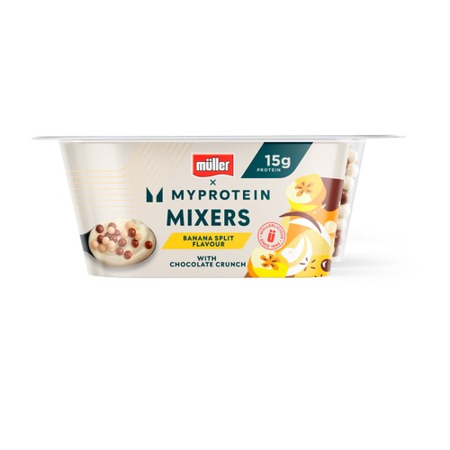 Muller MyProtein Mixers Banana Split