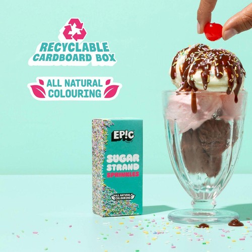 Epic Sugar Strands Cake Sprinkles