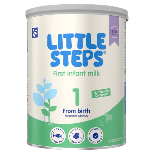 LITTLE STEPS First Infant Baby Milk Powder Formula from birth 800 g