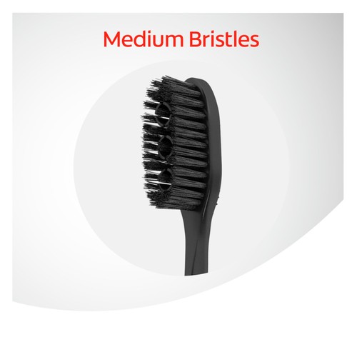 Colgate 360 Deep Clean Charcoal Medium Manual Toothbrush 