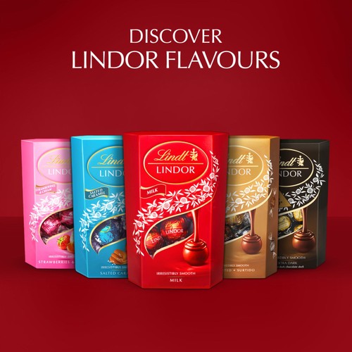 Lindt Lindor Double Chocolate Truffles Box
