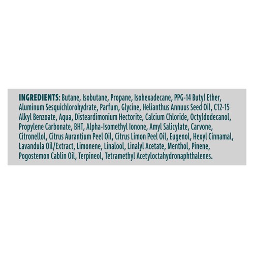 Sure Men Menthol & Blue Lavender 72h Nonstop Antiperspirant Deodorant