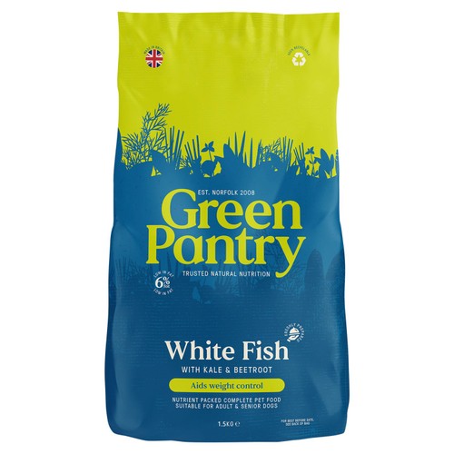 Green Pantry Weight Control Natural Dog Food White Fish