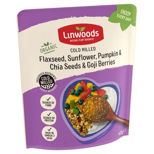 Linwoods Milled Flax, Sunflower Pumpkin Chia Seeds & Goji Berries