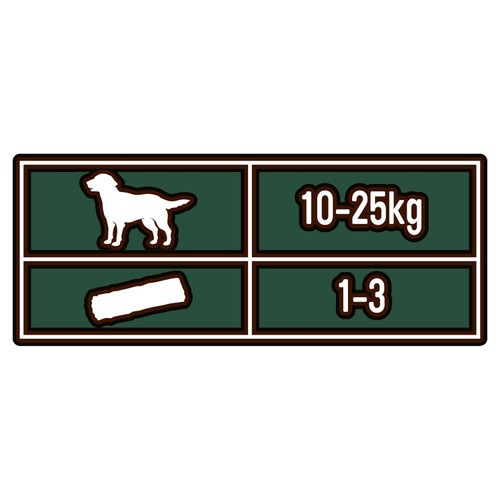 Adventuros Wild Chew Venison Medium Dog Treats
