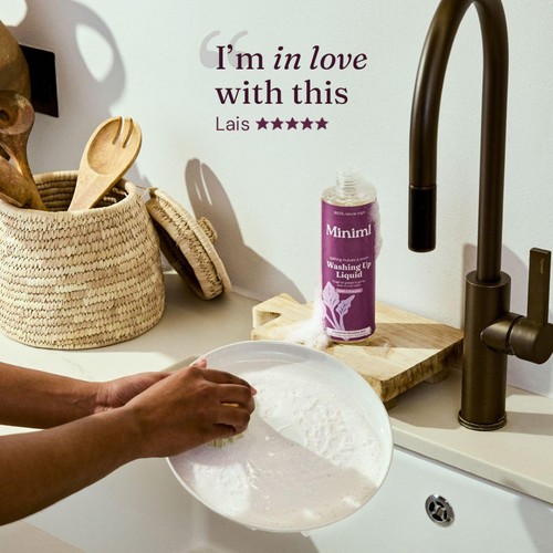 Miniml Washing Up Liquid Rhubarb And Lemon
