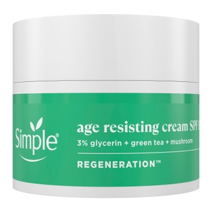 Simple Age Resisting Cream Moisturiser SPF 15 