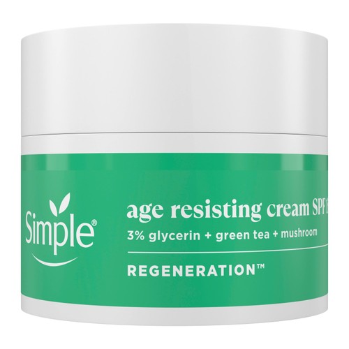 Simple Age Resisting Cream Moisturiser SPF 15 