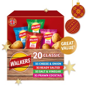 Walkers Classic Variety Pack 20pk