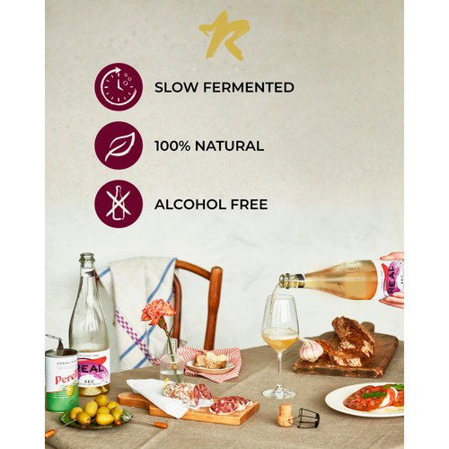 REAL Sec Slow Fermented Sparkling Tea