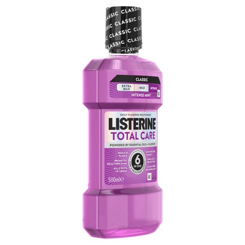Listerine Total Care Intense Mint Classic Mouthwash