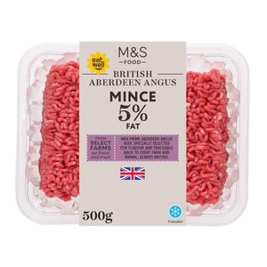 M&S Select Farms Aberdeen Angus Beef Mince 5% Fat