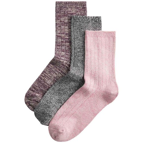M&S Womens Sumptuously Soft Thermal Crew Socks, 3-5, Blush