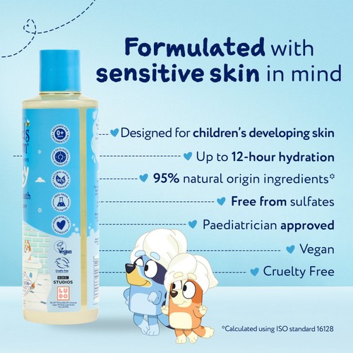 Childs Farm Bluey Bubble Bath Bluey-Berry