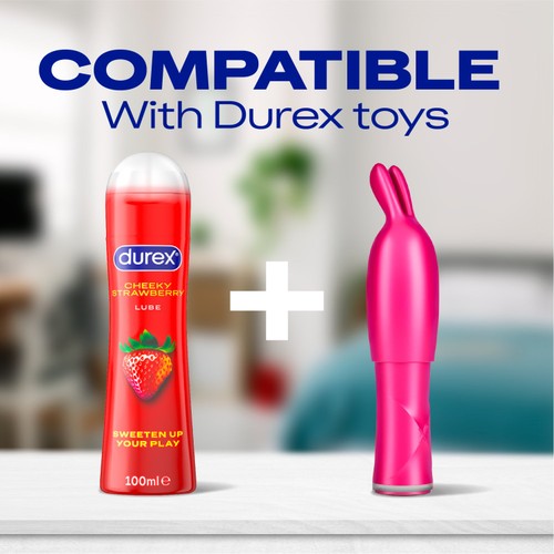 Durex Strawberry Lube Water Based Flavoured Edible