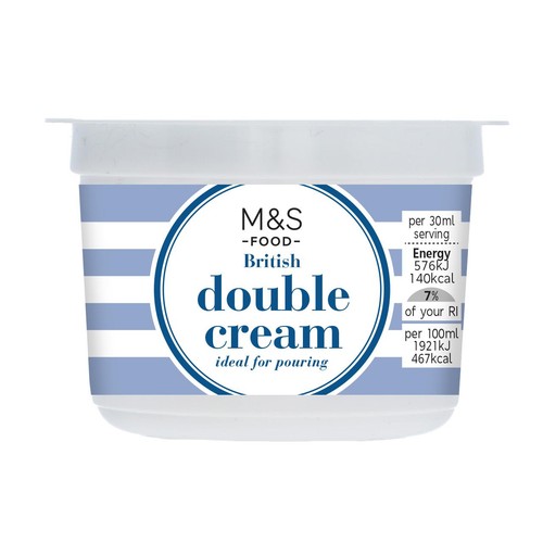 M&S British Double Cream