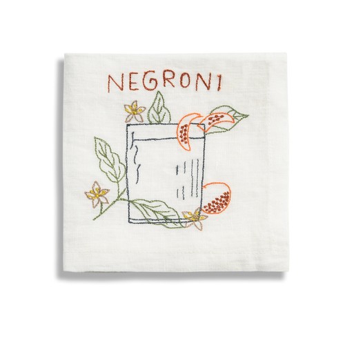 Daylesford Organic Negroni Cocktail Napkin
