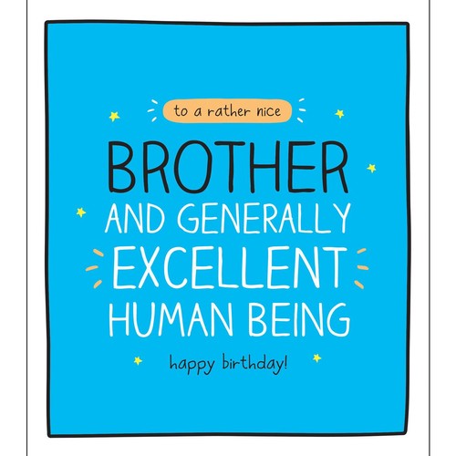 Happy Jackson Brother Birthday Card