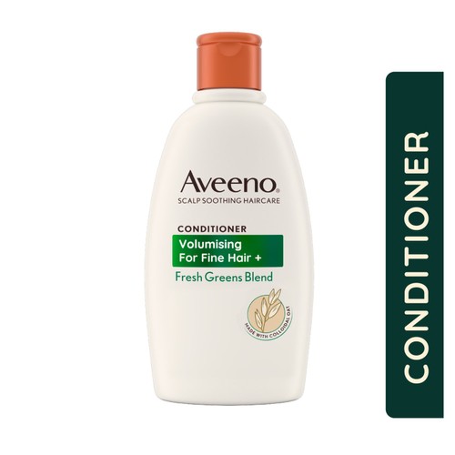 Aveeno Scalp Soothing Volumising Fresh Greens Conditioner for Fine Hair