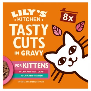 Lily's Kitchen Cat Tasty Cuts Kitten Mixed Multipack