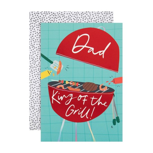 M&S BBQ Happy Father's Day Card