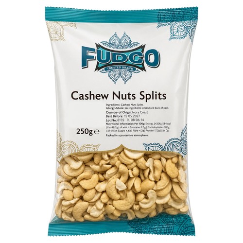 Fudco Cashew Nut Halves 250g